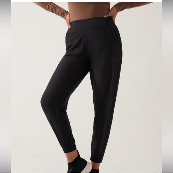 Athleta Brooklyn Jogger Black Size 6 - Picture 1 of 6